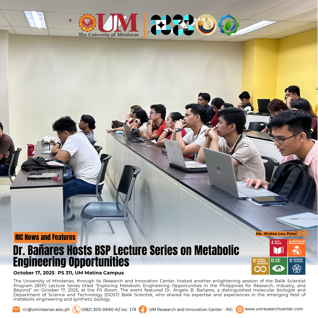 Dr. Bañares Hosts BSP Lecture Series on Metabolic Engineering Opportunities - Image 3